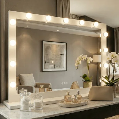 Pagazzi Audrey Hollywood Mirror White 100x80cm