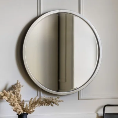 Pagazzi Higgins 60x60cm Antique Silver Mirror