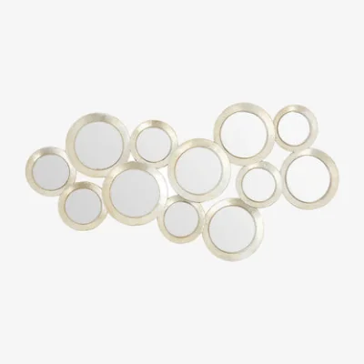 Pagazzi Silver Finish Wall Mirror