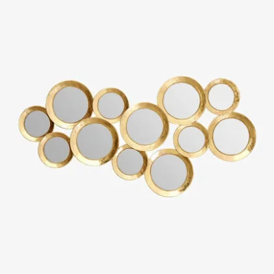 Pagazzi Gold Finish Wall Mirror