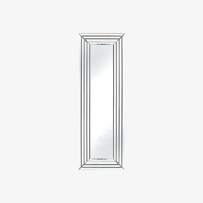 Pagazzi Art Deco 150x50cm Leaner Silver Mirror