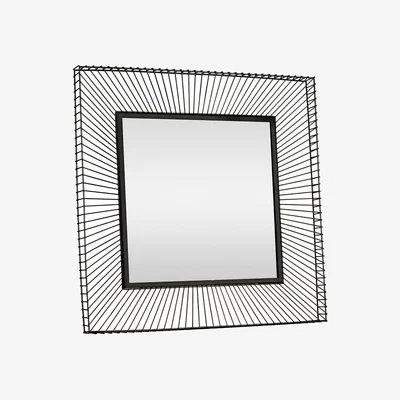 Pagazzi Masinloc Square Black Mirror