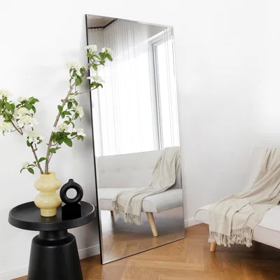 The Range Lugano - Frameless Full Length Rectangular Mirror - Clear