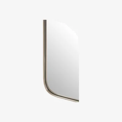 The Range Newell Midas Wall Mirror - Silver