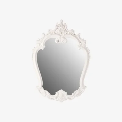 The Range Set Of Three Trinity Wall Mirrors - White