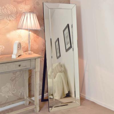 The Range MirrorOutlet Thirlmere Modern Venetian Dress Mirror 170 x 59cm - Yellow