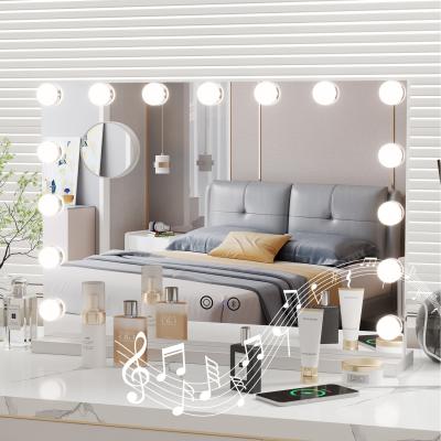 The Range Dimmable LED Makeup Mirror - White