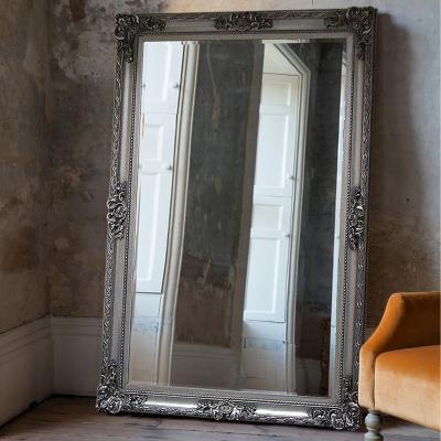 The Range Hilton Extra Large Full Length Mirror Silver - Silver