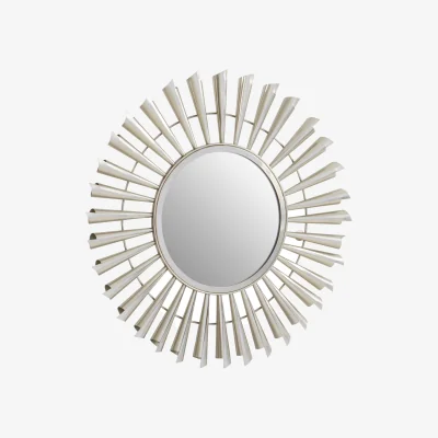 The Range Marseille Ornate Gold Frame Wall Mirror - Silver