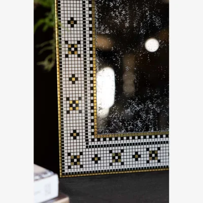 Rockett St George Stunning Mosaic Tile Wall Mirror