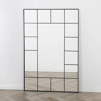 The Range Aion Window Mirror in Full Length - Black