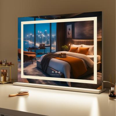 The Range Tabletop Smart Hollywood LED Vanity Mirror - White