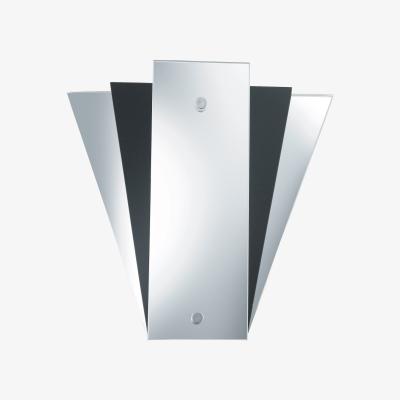 The Range Art Deco Wall Mirrors - Black