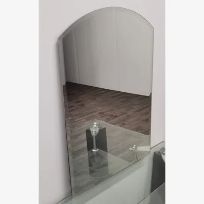 The Range Wall Mounted Arch Design Mirror  - Silver