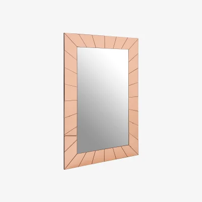 The Range Farran Champagne Gold Wall Mirror - Gold