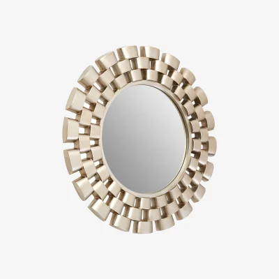 The Range Sana Large Triple Bevelled Edge Wall Mirror - Silver