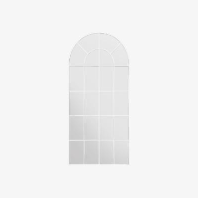 The Range Arcus White Framed Mirror - White