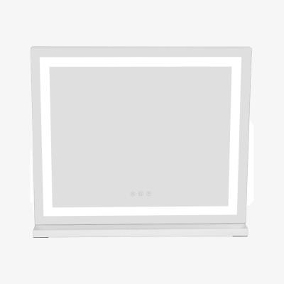 The Range HomeScape Touch Control Rectangular Hollywood Mirror with LED Light - White