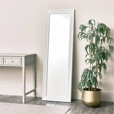 The Range Tall Full Length Mirror - White