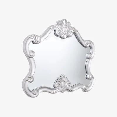 The Range Deymonte Bevelled Edge Wall Mirror - Silver