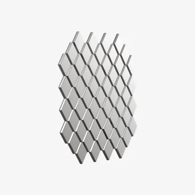 The Range Cissell Spoke Frame Wall Mirror - Grey