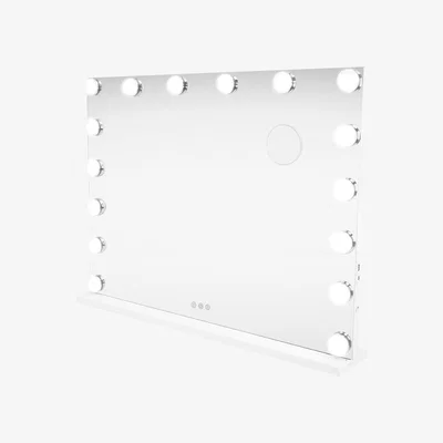 The Range Light Up Hollywood Make Up Mirror  - White / 80cm x 60cm