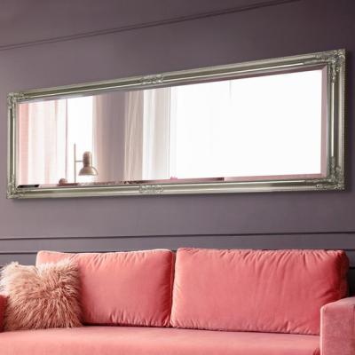 The Range MirrorOutlet Caspian Silver Full Length Mirror - Silver