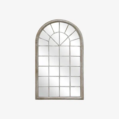 The Range Arch Outdoor Wall Decorative Mirror - Natural