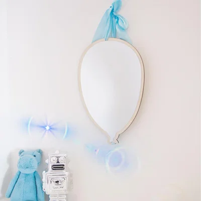 The Range Acrylic Wall Mirror Shatterproof  - Silver / Balloon