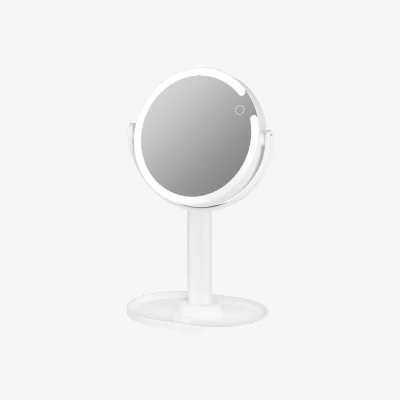 The Range 10X Magnifying Double Side LED Light Makeup Mirror - White