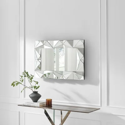The Range Atlas Vintage Style Medium Rectangle 90x60cm Mirror - Mirror