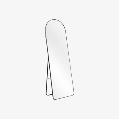 The Range Metal Frame Full Length Mirror - Black