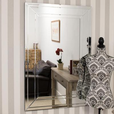 The Range MirrorOutlet Grafham Bevelled Venetian Mirror 120 x 80cm - All glass