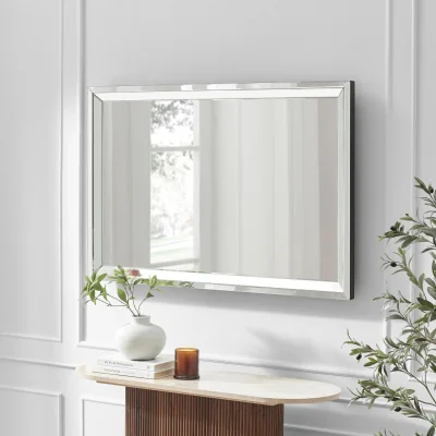 The Range Roux Long Rectangle 120x80cm Wall Mirror - Mirror
