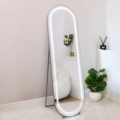 The Range Standing LED Pill Mirror