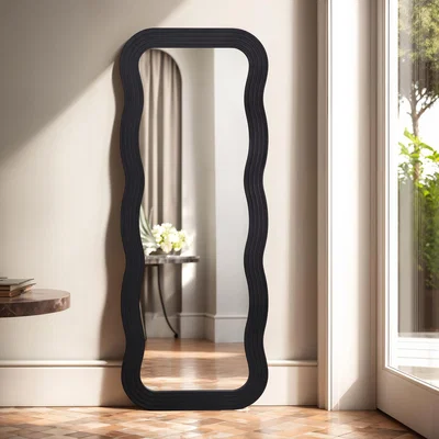 The Range Paola - Wavy Mirror Full Length - 70x180cm - Black