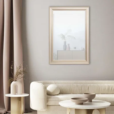 The Range Celine Gold Effect Mirror - Gold