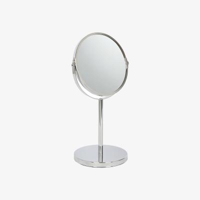 The Range Harbour Housewares Pedestal Mirror - 18.5cm x 34.5cm - Chrome - Chrome