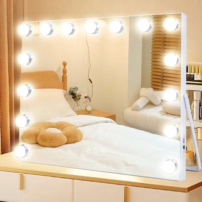 The Range Hollywood Vanity Mirror with light Medium size 5846-1 - White