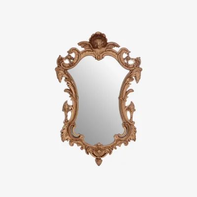 The Range Farran Deco Wall Mirror - Gold