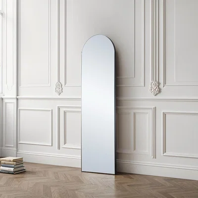 The Range Minimal Arch Full Length Mirror - Black