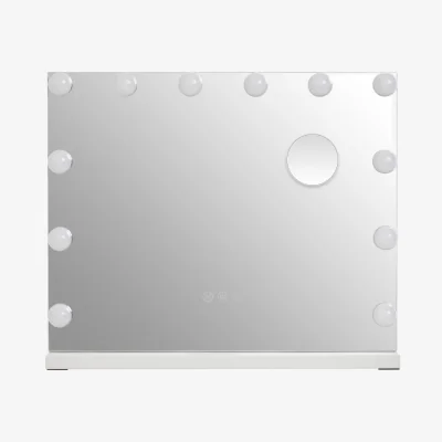 The Range Cassini Illuminated LED Free Standing Vanity Mirror - Clear