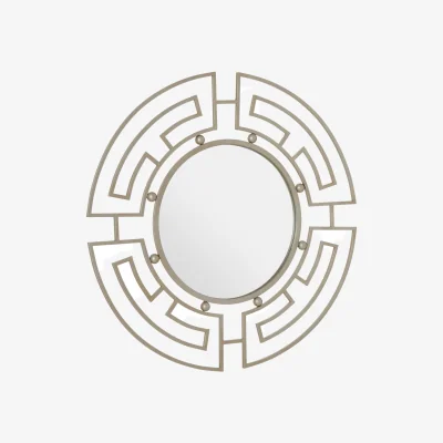The Range Matera Wall Mirror With Hanging Loop - Silver