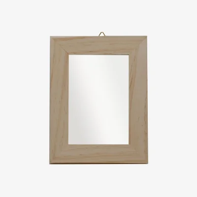 The Range Wooden Craft Mirror