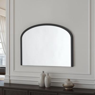 The Range Endless Arch Mantle Mirror - Black