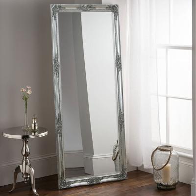 The Range Isabella Full Length Mirror Silver Leaf - Silver
