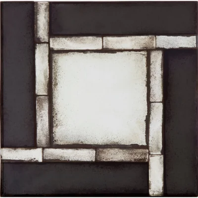The Range Riza Square And Tiled Design Wall Mirror