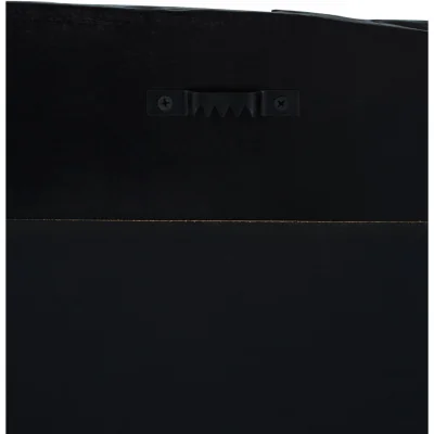 The Range Cissell Mirrored Disc Detail Wall Mirror - Black
