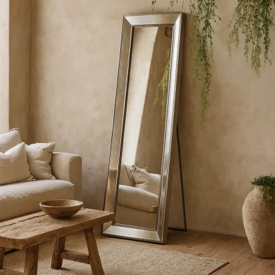 The Range Wyld Haus Antiqued Gold Extra-Large Full-Length Standing Mirror - Gold
