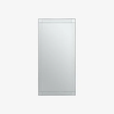 The Range Trento Wall Mirror with Gold Finish Frame - Clear